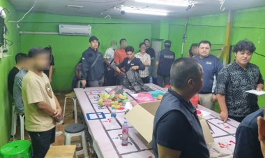 สืบนครบาล สืบ 9 ร่วม สน.หลักสอง บุกรวบ 36 นักพนัน ย่านชุมชนมณฑล 7