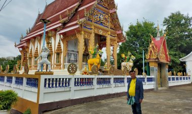 “ผู้ใหญ่หมี” บูรณะ วัดหนองบัวบูรพา ต.แม่ปะ เป็นแลนด์มาร์ค แหล่งท่องเที่ยวเชิงสืบสานพระพุทธศาสนา