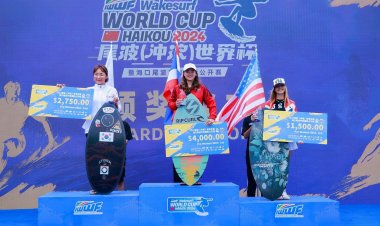 “แอนนิสซา” นักเวคเซิร์ฟเอ็กซ์ตรีมทีมชาติไทย คว้าแชมป์โลกรายการเวิลด์คัพ ประเทศจีน