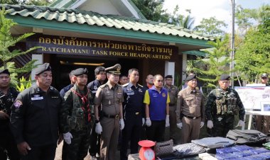 ทหารราชมนูสกัดจับแก๊งค้ายาชาวเมียยึดยาบ้า 9 หมื่นเม็ด-ไอซ์ 1 กก.