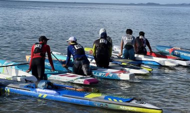กระหึ่มโลก 12 ชาติลงชิงชัยแข่งเรือแคนูทะเลชิงชนะเลิศแห่งเอเชียที่หาดแม่พิมพ์
