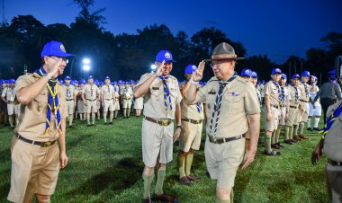 เปิดงานชุมนุมผู้บังคับบัญชาลูกเสือแห่งชาติครั้งที่ 6 ค่ายลูกเสือวชิราวุธชลบุรี