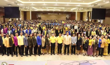 อบจ.ศรีสะเกษ เปิดโครงการพัฒนาข้าราชการครูและบุคลากรทางการศึกษา