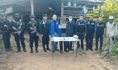 ท่าสองยางปิดล้อมตรวจค้นพื้นที่เป้าหมายกวาดล้างแก๊งค้ายาเสพติด