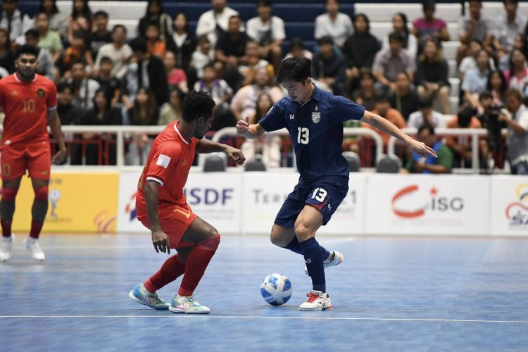 ฟุตซอลไทย พ่าย อินโดนีเซีย 1-5 ชิงอันดับ 3 กับ ออสเตรเลีย ศึกชิงแชมป์อาเซียน 2024
