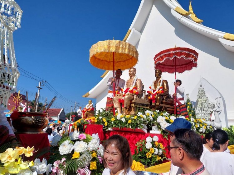 จารึกไว้ในประวัติศาสตร์ยิ่งใหญ่สุดรอบ198ปี ขบวนแห่เจ้าพ่อพญาแล รอบเมืองชัยภูมิ