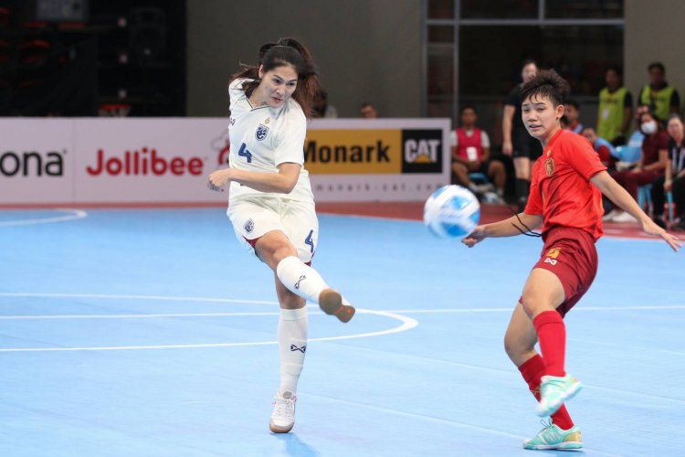 ฟุตซอลหญิงไทย เฉือนชนะ เมียนมา 2-1 เก็บชัยสามนัดรวด การันตีเข้ารอบชิงฯ ศึกชิงแชมป์อาเซียน 2024
