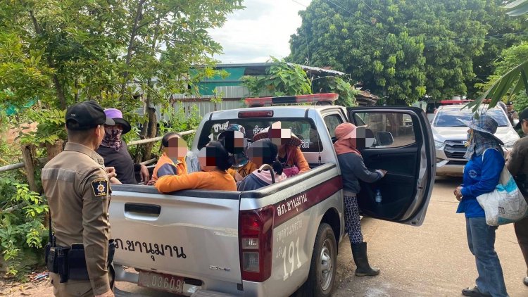 ทหารสกัดจับแรงงานลาว 29 รายลักลอบเข้าไทยอ้างมารับจ้างเกี่ยวข้าวรายได้งาม
