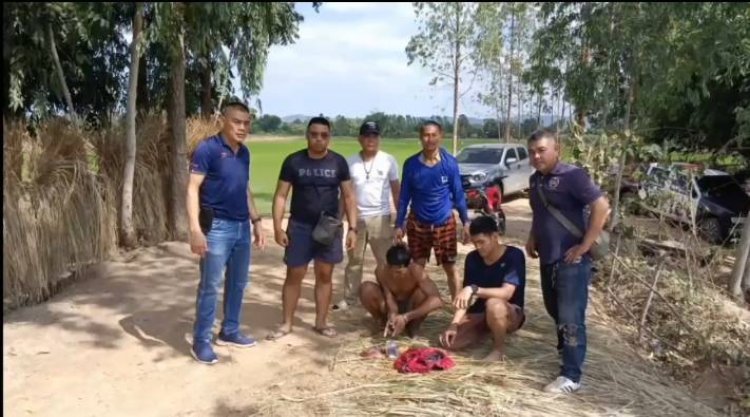พ่อค้ายาโดดน้ำหนีแต่ไม่รอดยึดยาบ้า 3 ถุง รับสั่งซื้อจากเพื่อนข้ามจังหวัด