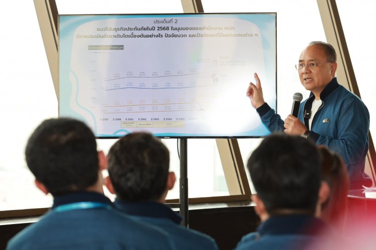 คปภ. เดินหน้าขับเคลื่อนธุรกิจประกันภัยเต็มสูบ คาดปี 2568 เบี้ยประกันภัยวิ่งแตะ 9.8 แสนล้านบาท