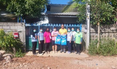 ทำความดีเพื่อสังคม "พ่อเลี้ยงหล้า" มอบสิ่งของ ถุงยังชีพ ให้ผู้ยากไร้