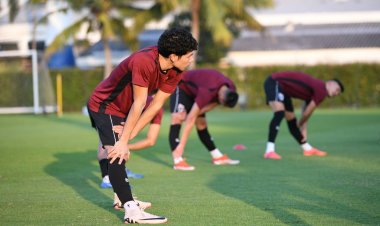 ทีมชาติไทย ฝึกซ้อมครั้งแรกเตรียมลุยศึกอาเซียนคัพ 2024