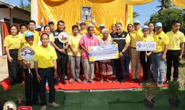 ศรีสะเกษลงพื้นที่ติดตามโครงการศูนย์สาธิตและยืมอุปกรณ์เครื่องช่วยความพิการฟื้นฟูสมรรถภาพที่บ้าน