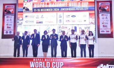 "สรวงค์" ดันเจ็ตสกีไทย จ้าวแห่งพื้นน้ำโลก จัดโชว์ 5 สีสันกีฬาทางน้ำสนุกเร้าใจ