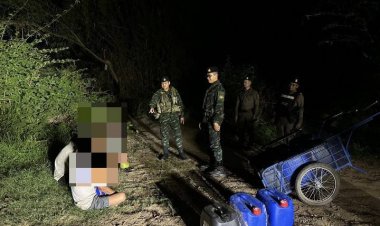 ทหารราชมนูแก๊งเมียนมาลักลอบขนสารเคมีเชื่อนำไปผลิตยาเสพติด