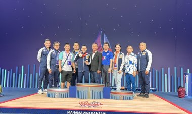 โชว์ฟอร์มร้อนแรง“อส.ทพ.ณัฐวัฒน์ ชมชื่น”คว้าเหรียญทองยกน้ำหนักชิงแชมป์โลก