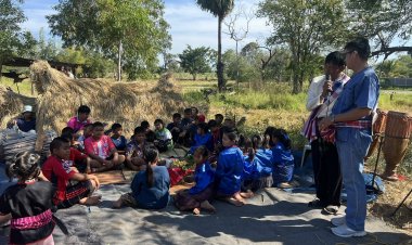 วิถีเด็กบ้านบ้านมิ การละเล่นพื้นบ้านสนุกสนานช่วงวันหยุดเรียนเด็กชัยภูมิ