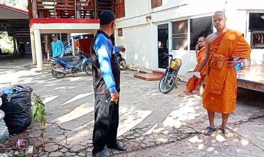 ตร.เขาบางแกรกประกาศตามหาเจ้าของยาบ้าทำตกหล่นหน้ากุฏิพระ