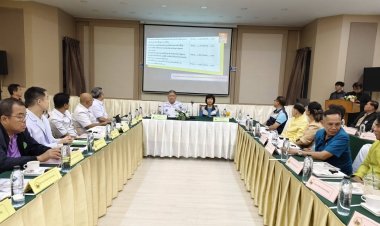 อบจ.ศรีสะเกษ ลงนามเอ็มโอยูการรับเงินกองทุนฟื้นฟูสมรรถภาพจังหวัด