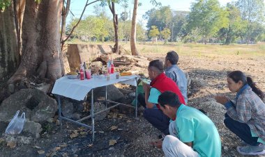 ลูกจ้างอบต.10 คนร่วมถวายหัวหมูแก้บนหลังถูกเลขเด็ด2ตัวตรง