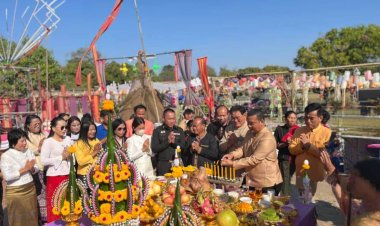 "สักการะพระใหญ่ ไหว้ศาลหลักเมือง รุ่งเรืองศิลาลาด 28 ปี"กระตุ้นท่องเที่ยวเมืองศิลาลาด