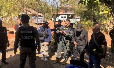 แค้นฝังใจ!หนุ่มพ้นคุกไล่ยิงอริเก่าดับ 2  เจ็บ 3 ก่อนจ่อขมับตายตาม