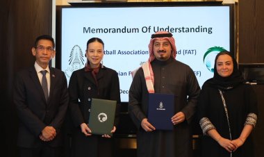 "มาดามแป้ง" เซ็น MOU ซาอุฯ-กาตาร์ ร่วมมือพัฒนายกระดับบอลไทย