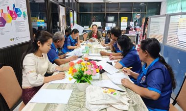พัฒนาชุมชนยางชุมน้อยประชุมกระตุ้นการทำงานสัมฤทธิผลทุกระดับ