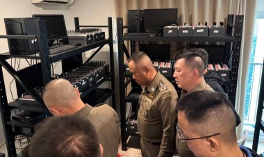 ทลายเครือข่ายแก๊งคอลเซ็นเตอร์จีนเทาเช่าคอนโดฯหรูกลางกรุง รวบ 6 ผู้ต้องหา