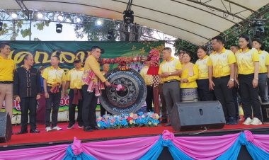 สืบสานประเพณี "บุญคูณลาน งานกุ้มข้าวใหญ่" อำเภอโนนคูณ ปลุกเที่ยว-กระตุ้นเศรษฐกิจ