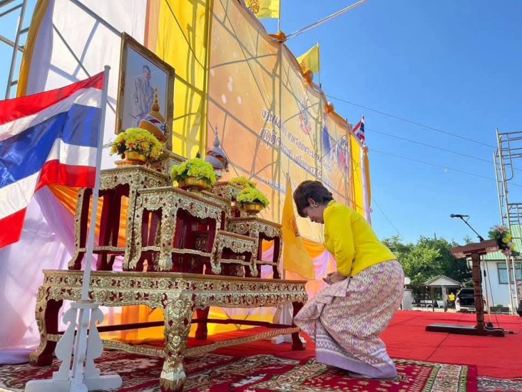อำเภอศิลาลาด เปิดงานเสวนาตามรอยพระบาท ใต้ร่มบารมีสดุดีจอมราชา เสด็จญาติตราวัฒนาศิลาลาด