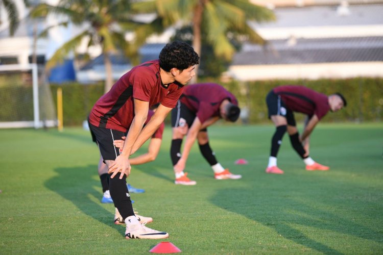 ทีมชาติไทย ฝึกซ้อมครั้งแรกเตรียมลุยศึกอาเซียนคัพ 2024