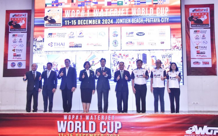 "สรวงค์" ดันเจ็ตสกีไทย จ้าวแห่งพื้นน้ำโลก จัดโชว์ 5 สีสันกีฬาทางน้ำสนุกเร้าใจ