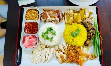 ข้าวมันไก่ทูโทนจัมโบ้ อร่อยอิ่มจุก "ร้านอาหารมุสลิม"ริมทางเมืองตรัง