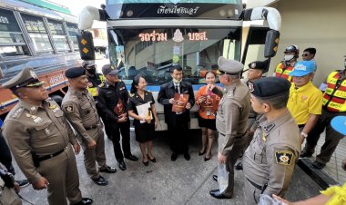 ชัยภูมิคุมเข้มคนขับ-รถโดยสารขับขี่ปลอดภัยจุดเสี่ยงป้องกันอุบัติเหตุหมู่