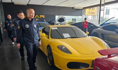 ตำรวจไซเบอร์ บุกยึดซูเปอร์คาร์กว่า 100 คัน เครือข่ายเว็บ "Macua 888"