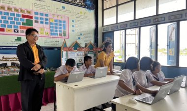 “Amazing Coding By Micro bit” .. CONNEXT ED หนุน รร.บ้านหนองกระทุ่ม ชัยภูมิ เรียนรู้โค้ดดิ้ง