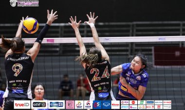 "สาวขอนแก่นควงรือเสาะ" คว้าชัย ตบไทยแลนด์ลีก