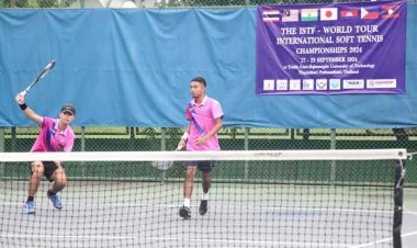 รับศักราชใหม่ "ซอฟท์เทนนิส" คำรณวิทย์จับมือสมาคม หนุน "ปทุมธานี ซอฟต์เทนนิสคัพ"