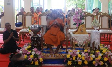 คณะศิษยานุศิษย์ จัดพิธีฉลองอายุวัฒนมงคล พระธรรมวัชรจริยาจารย์