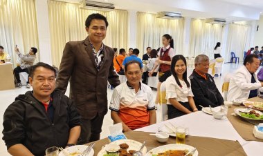 ผู้ว่าฯ ศรีสะเกษ พบสื่อมวลชน 2568 ปีนี้ชื่นมื่น พร้อมเสริมพลังสื่อสารสร้างการพัฒนาจังหวัด