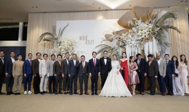 ชื่นมื่น!“ทักษิณ-พิธา” ร่วมเป็นประธานงานแต่ง ส.ส.เพื่อไทย-ประชาชน