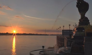 ริมโขงหนาวยะเยือก ต่ำสุดรอบปี 9 องศา ปลุกท่องเที่ยวสองฝั่งไทย-ลาวคึกคัก