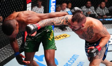 "เดิร์น" อัดไม่ยั้ง พลิกชนะ "ฮิบาส" เพื่อนร่วมชาติยก3 มวยUFC ที่อเมริกา