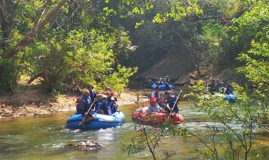 “กู๊ดวิวแคมป์”ล่องแพยาง ชมวิถีชีวิต 2 ฝั่งลำห้วยแม่ละเมา กระตุ้นเศรษฐกิจชุมชน