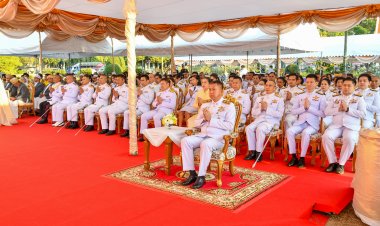 ชลบุรีจัดพิธีเฉลิมพระเกียรติในหลวงเนื่องในโอกาสพระราชพิธีสมมงคลพระชนมายุเท่า รัชกาลที่ 1