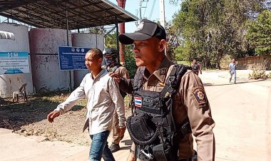 ตำรวจหนองฉางรวบหนุ่มวัย 33 ปีนเสาไฟฟ้าพยายามตัดสายไฟขาย