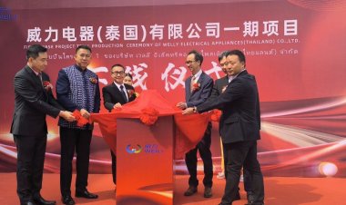 ผู้ว่าฯชลบุรีร่วมพิธีเปิดรง.บริษัทยักษ์ใหญ่ผลิตเครื่องใช้ไฟฟ้าสัญชาติจีนขยายฐานผลิตในเขตอุตฯยามาโตะชลบุรี