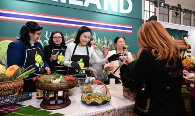 ขนสินค้าเกษตรไทยแสดงในงาน "International Green Week 2025"กรุงเบอร์ลิน