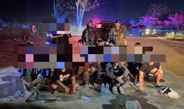 ทหารราชมนูสกัดจับ 32 ชาวอินโดฯลักลอบเข้าไทย